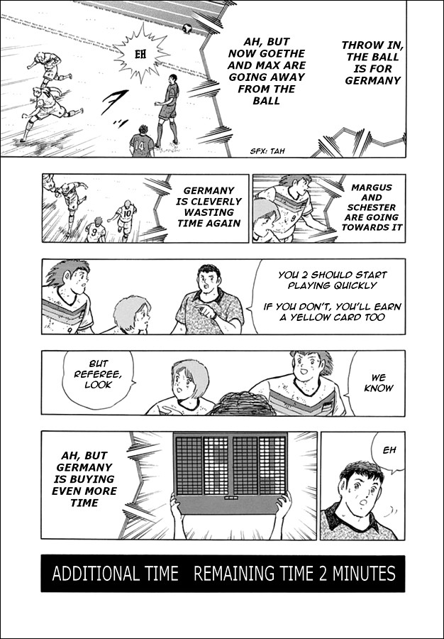Captain Tsubasa - Rising Sun Chapter 99 page 10 - Chapter 99: The German Hold On Tactic