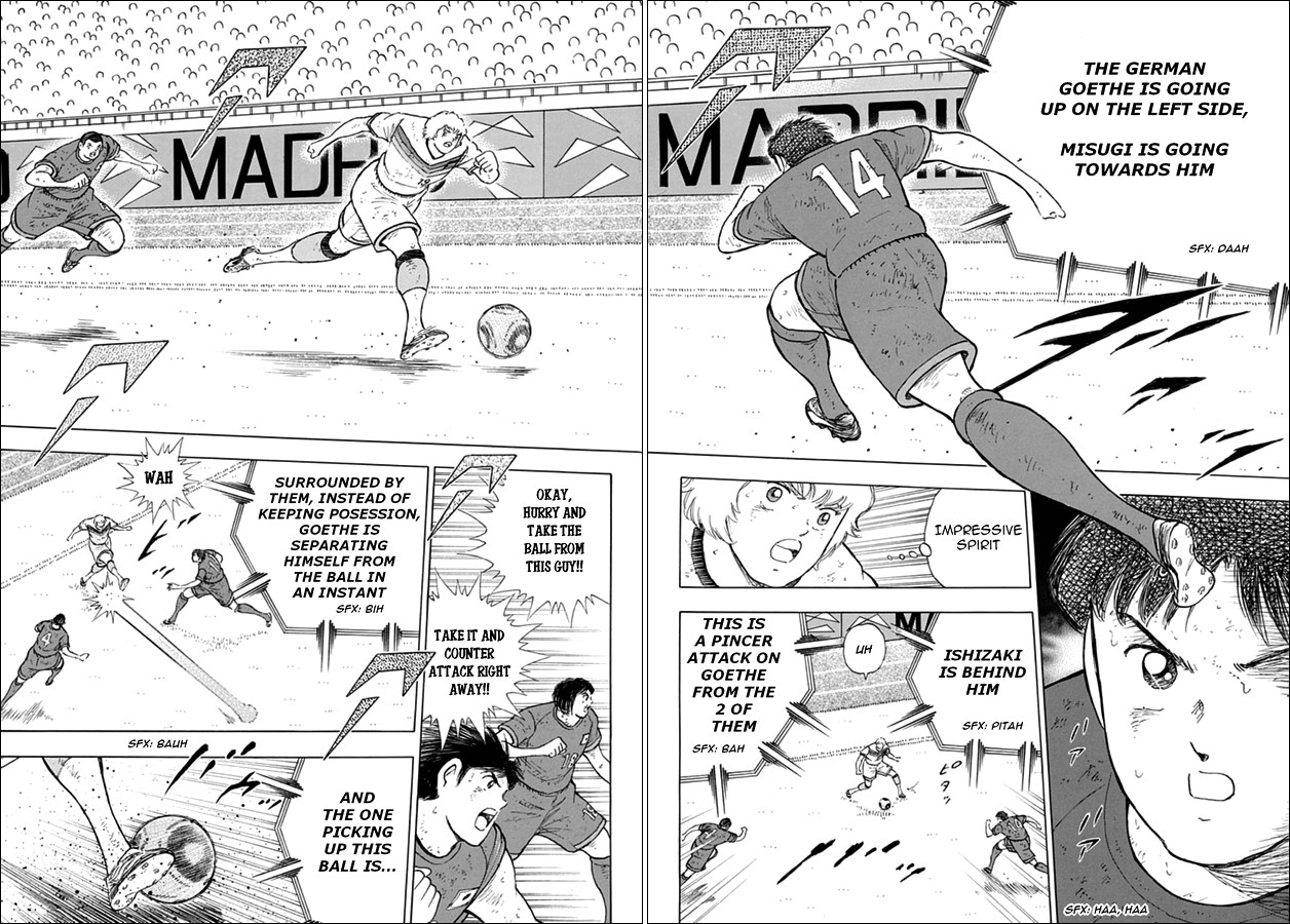 Captain Tsubasa - Rising Sun Chapter 99 page 3 - Chapter 99: The German Hold On Tactic