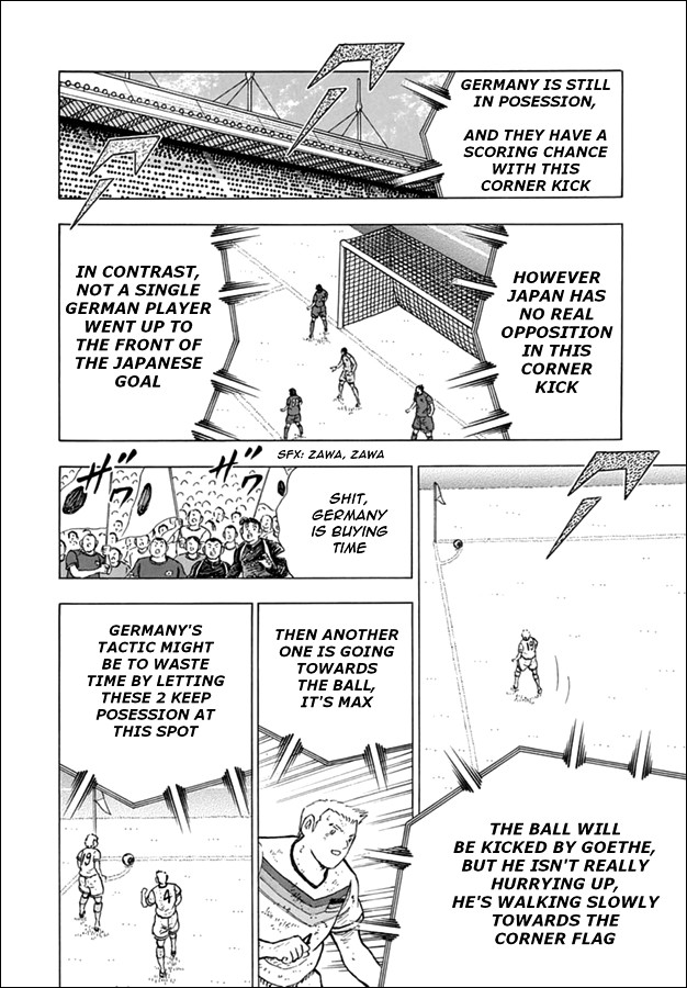 Captain Tsubasa - Rising Sun Chapter 99 page 7 - Chapter 99: The German Hold On Tactic