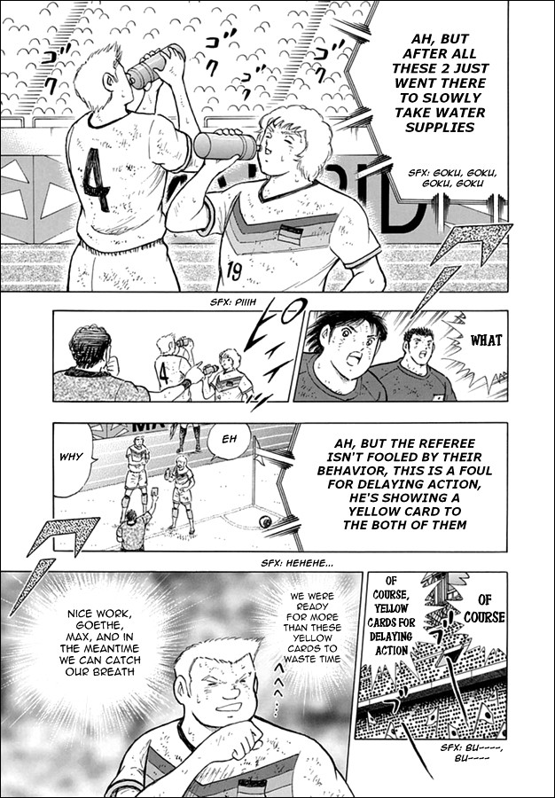 Captain Tsubasa - Rising Sun Chapter 99 page 8 - Chapter 99: The German Hold On Tactic
