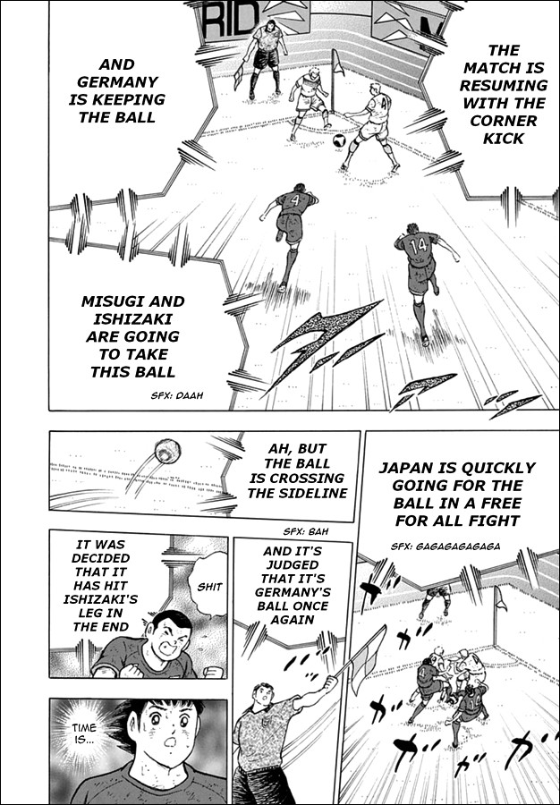 Captain Tsubasa - Rising Sun Chapter 99 page 9 - Chapter 99: The German Hold On Tactic