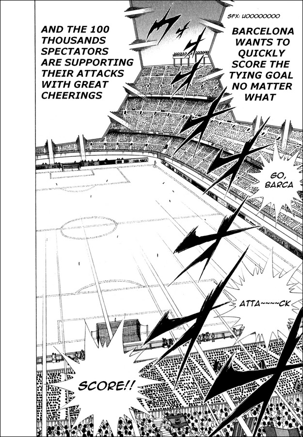 Captain Tsubasa Road to 2002 Chapter 100 page 5 - Chapter 100: Barca's New Control Tower