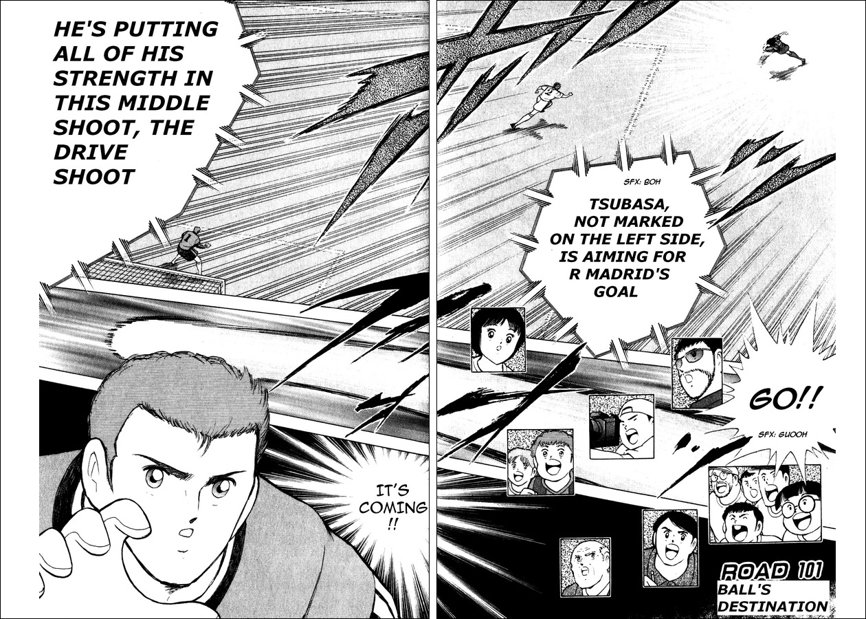 Captain Tsubasa Road to 2002 Chapter 101 page 1 - Chapter 101: Balls Destination