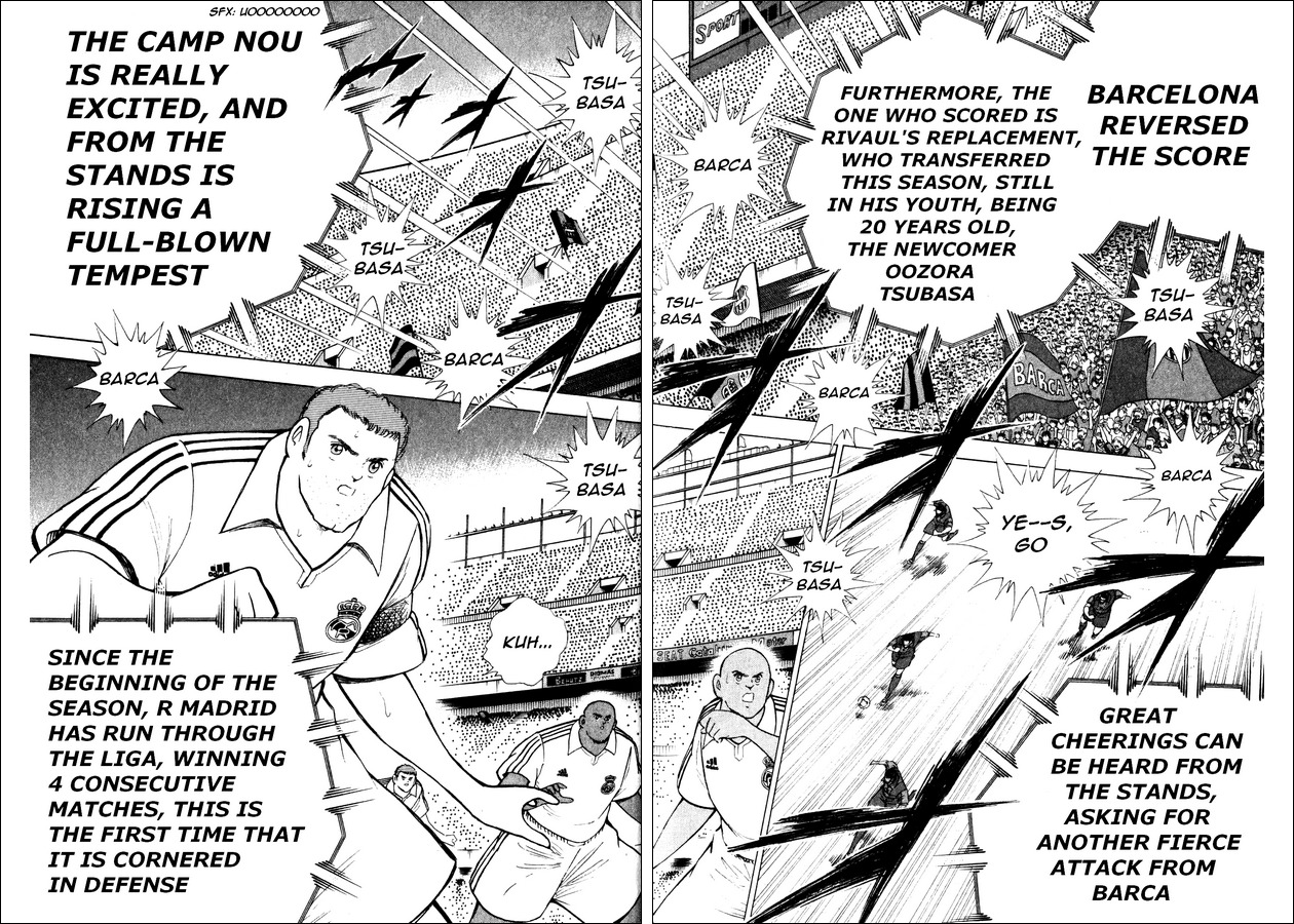 Captain Tsubasa Road to 2002 Chapter 106 page 4 - Chapter 106: Camp Nou's Tempest