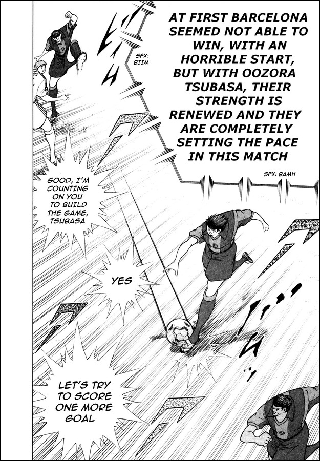 Captain Tsubasa Road to 2002 Chapter 106 page 5 - Chapter 106: Camp Nou's Tempest