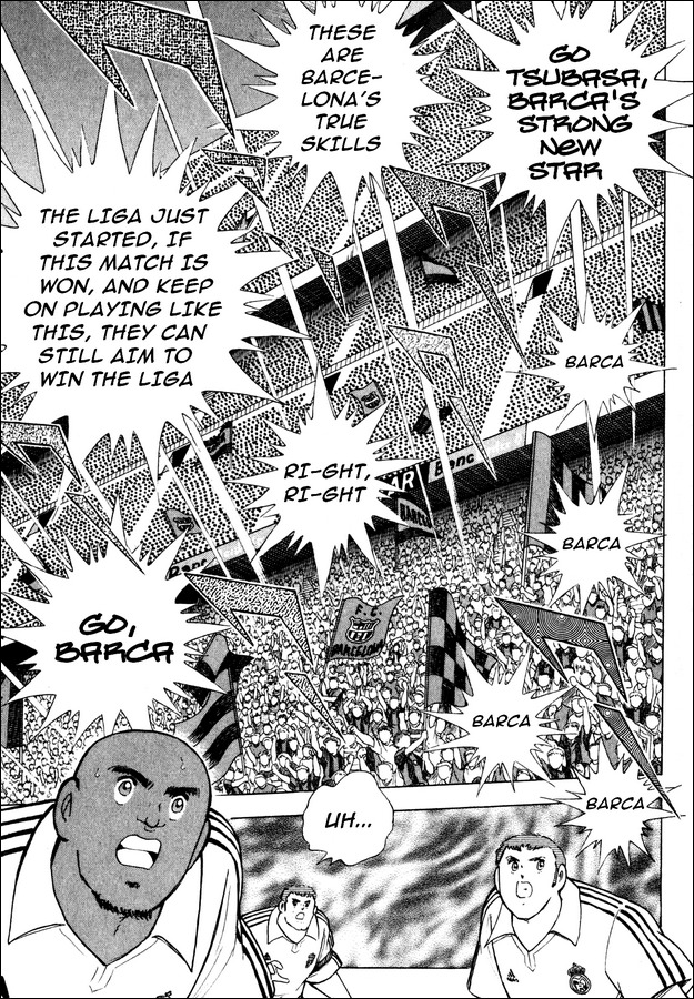 Captain Tsubasa Road to 2002 Chapter 106 page 6 - Chapter 106: Camp Nou's Tempest