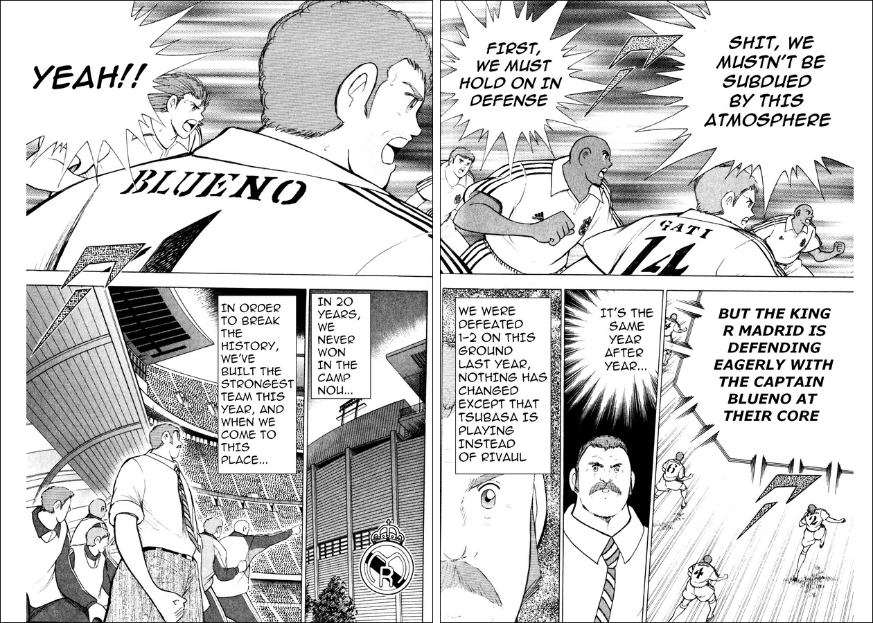 Captain Tsubasa Road to 2002 Chapter 106 page 7 - Chapter 106: Camp Nou's Tempest