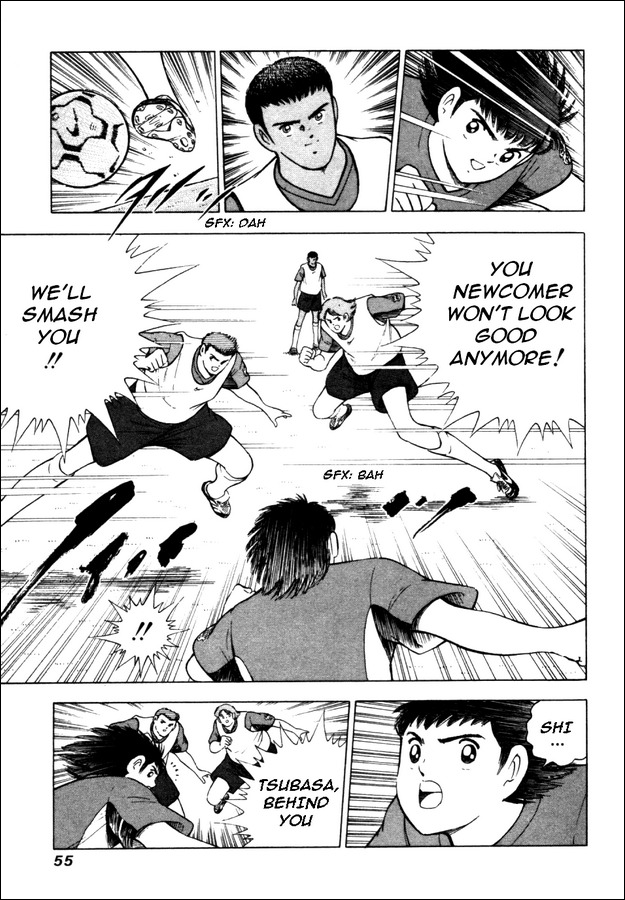 Captain Tsubasa Road to 2002 Chapter 11 page 8 - Chapter 11: Violence!! Rivalry for a Position