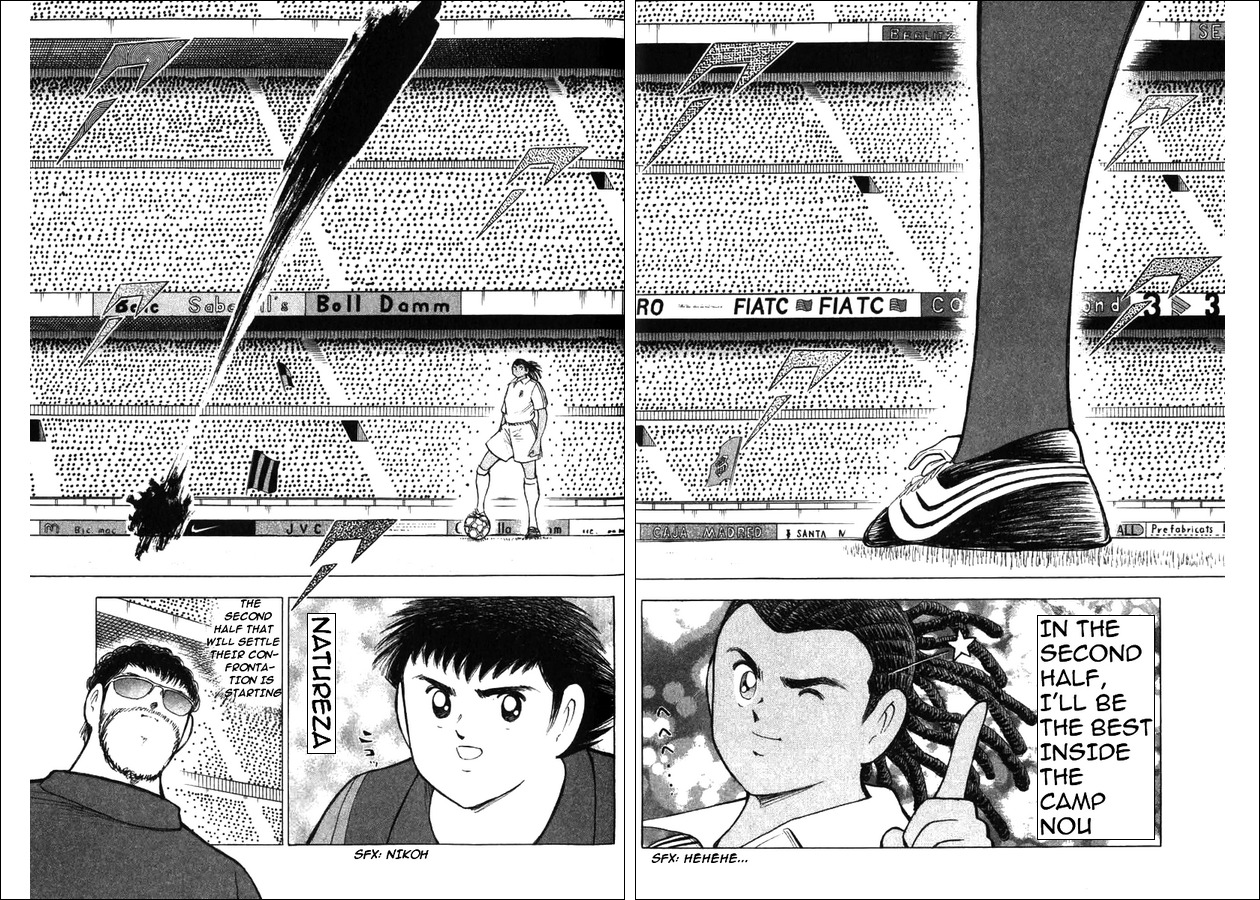 Captain Tsubasa Road to 2002 Chapter 110 page 15 - Chapter 110: Crush the Keyman