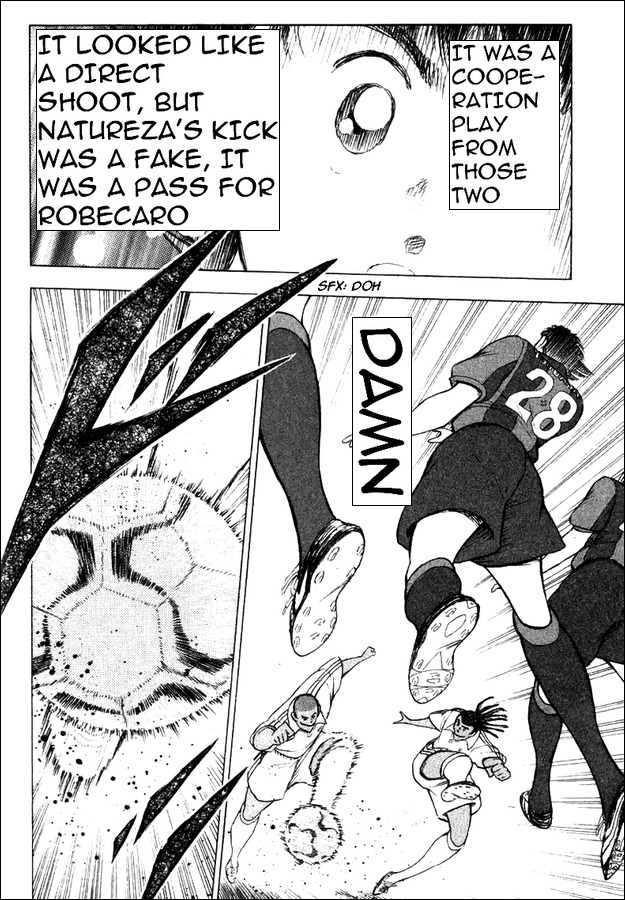 Captain Tsubasa Road to 2002 Chapter 112 page 12 - Chapter 112: Pierce the Wall