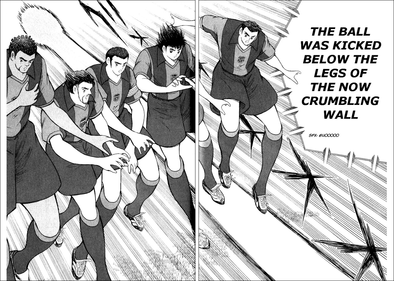 Captain Tsubasa Road to 2002 Chapter 112 page 14 - Chapter 112: Pierce the Wall