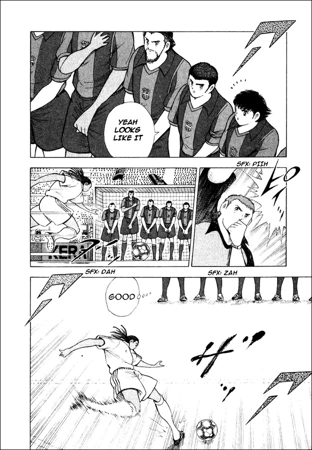 Captain Tsubasa Road to 2002 Chapter 112 page 8 - Chapter 112: Pierce the Wall