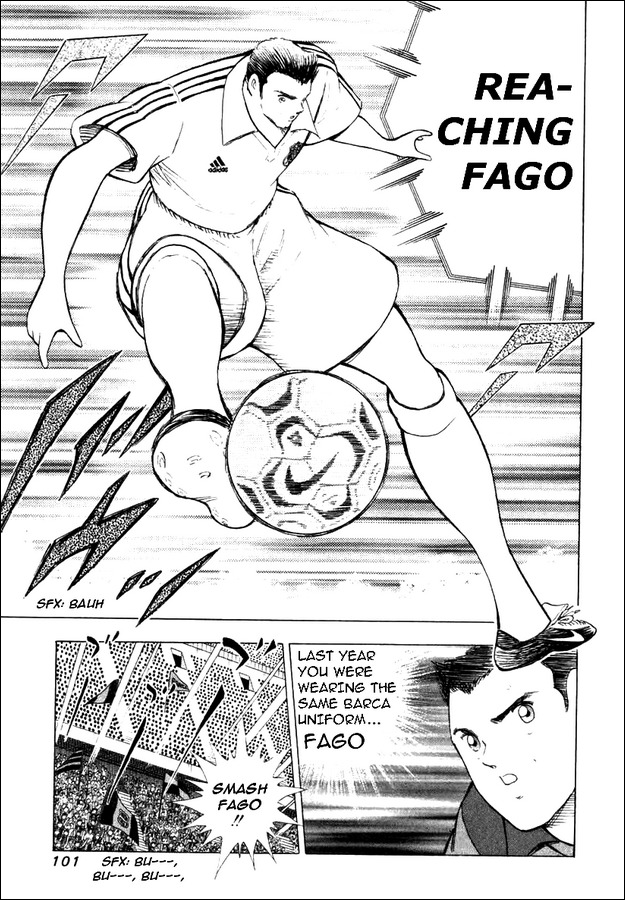 Captain Tsubasa Road to 2002 Chapter 113 page 11 - Chapter 113: Keep on Attacking