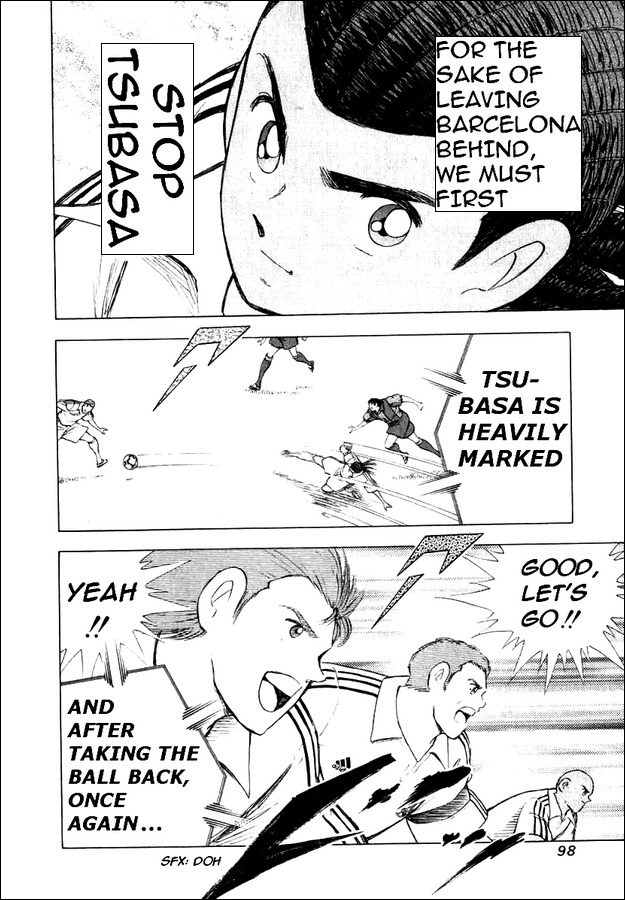 Captain Tsubasa Road to 2002 Chapter 113 page 8 - Chapter 113: Keep on Attacking