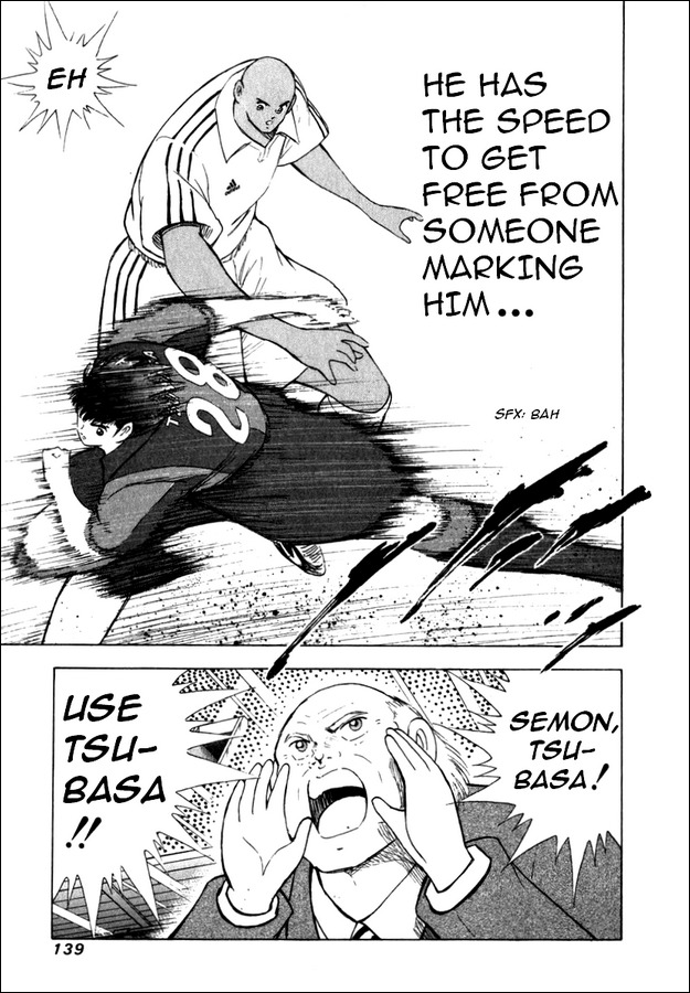 Captain Tsubasa Road to 2002 Chapter 115 page 14 - Chapter 115: The Plan To Seal Barca!!