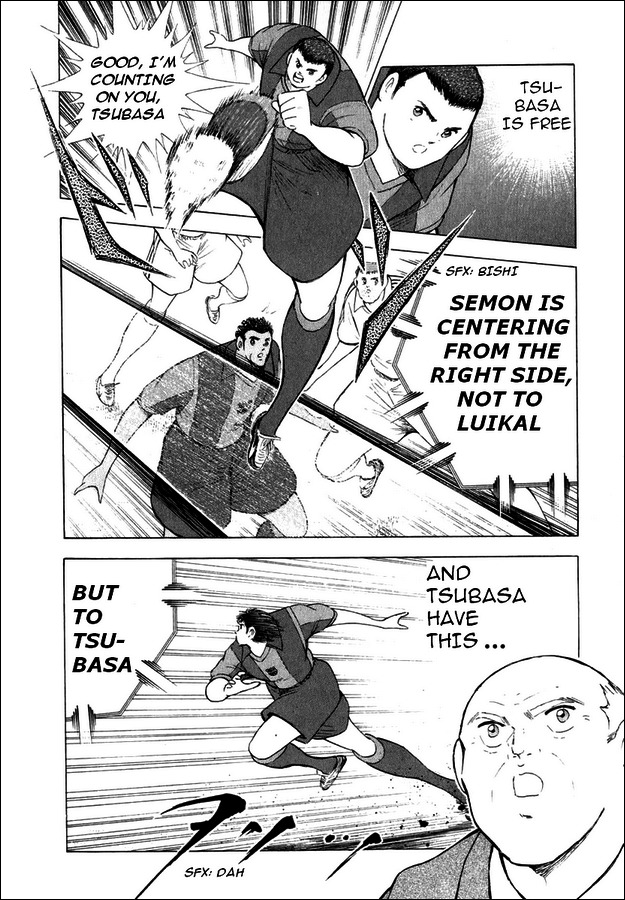 Captain Tsubasa Road to 2002 Chapter 115 page 15 - Chapter 115: The Plan To Seal Barca!!
