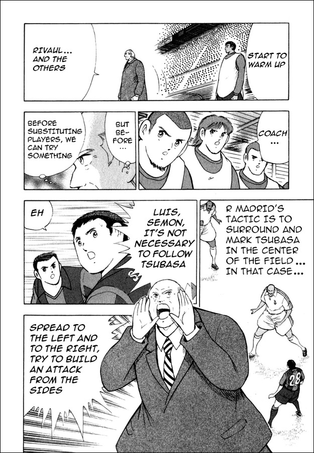 Captain Tsubasa Road to 2002 Chapter 115 page 7 - Chapter 115: The Plan To Seal Barca!!