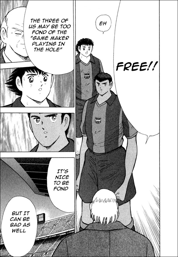 Captain Tsubasa Road to 2002 Chapter 117 page 14 - Chapter 117: Barca's New Lineup!