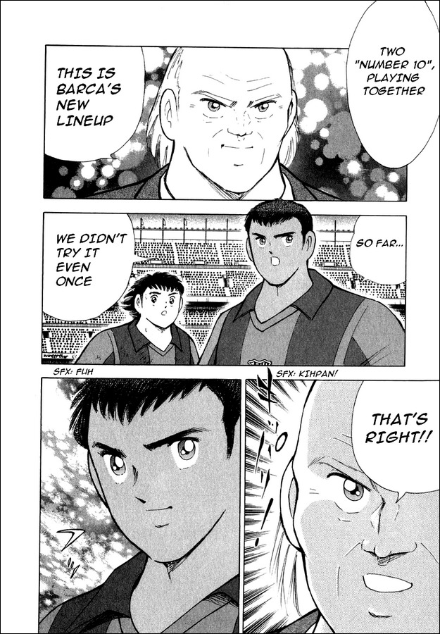 Captain Tsubasa Road to 2002 Chapter 117 page 15 - Chapter 117: Barca's New Lineup!