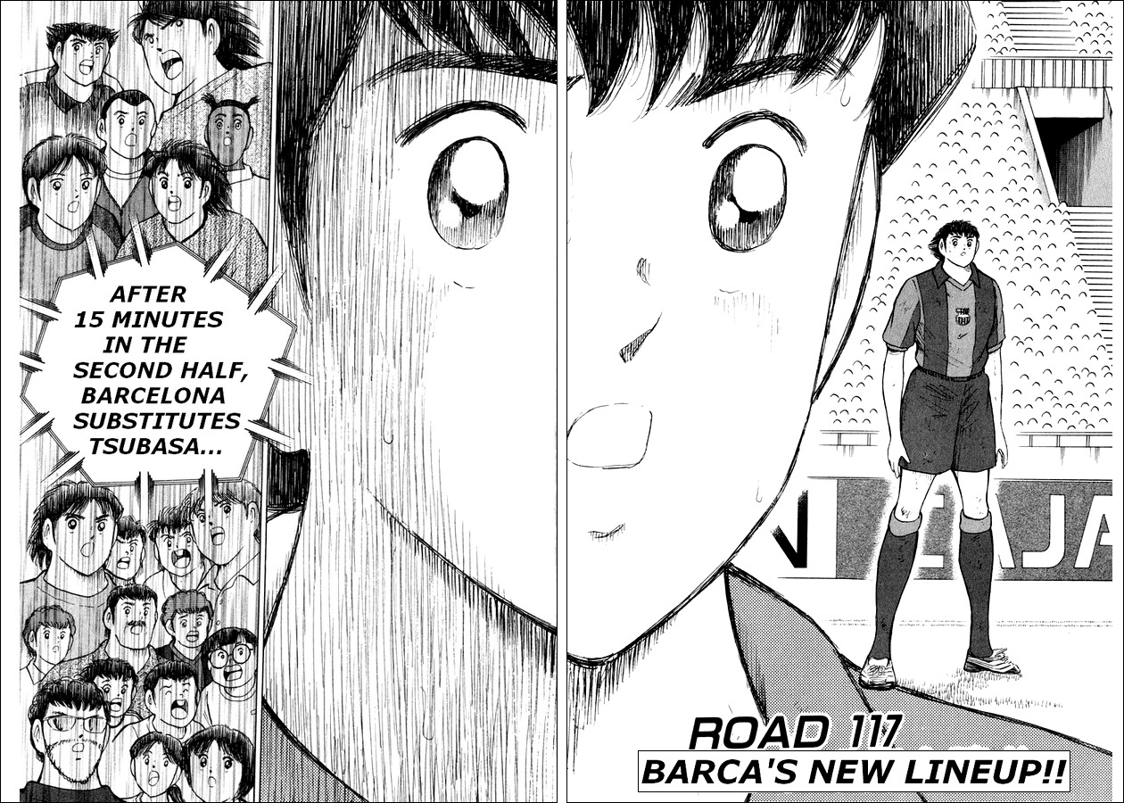 Captain Tsubasa Road to 2002 Chapter 117 page 2 - Chapter 117: Barca's New Lineup!