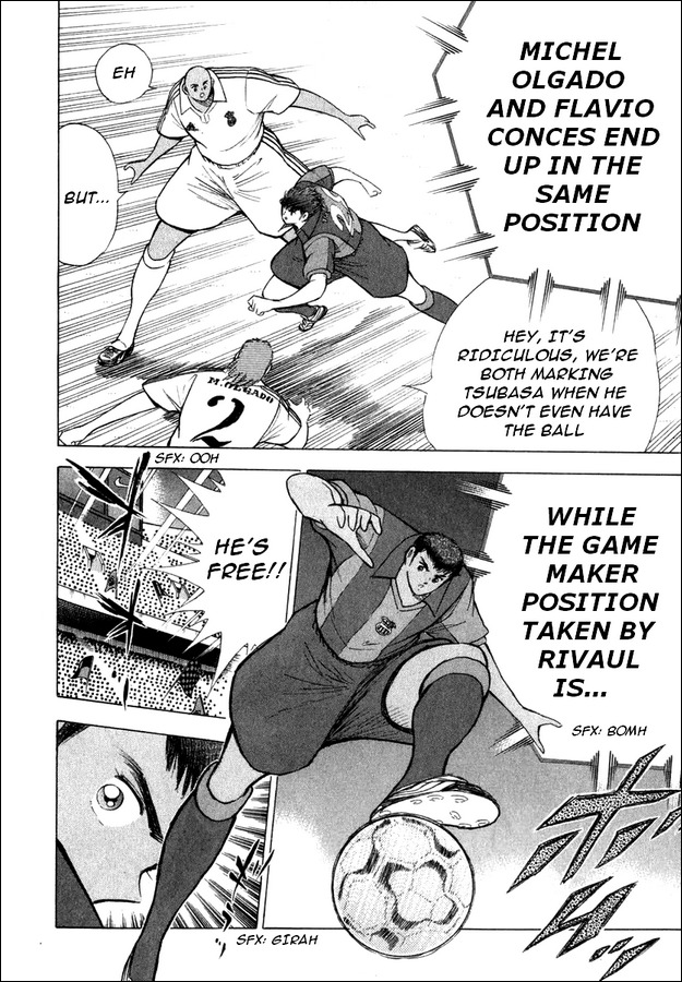 Captain Tsubasa Road to 2002 Chapter 118 page 12 - Chapter 118: Double Control Tower In Action