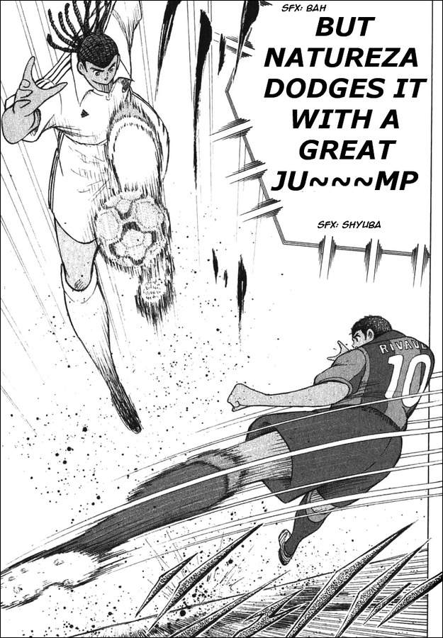 Captain Tsubasa Road to 2002 Chapter 119 page 14 - Chapter 119: To the Limits of His Strength