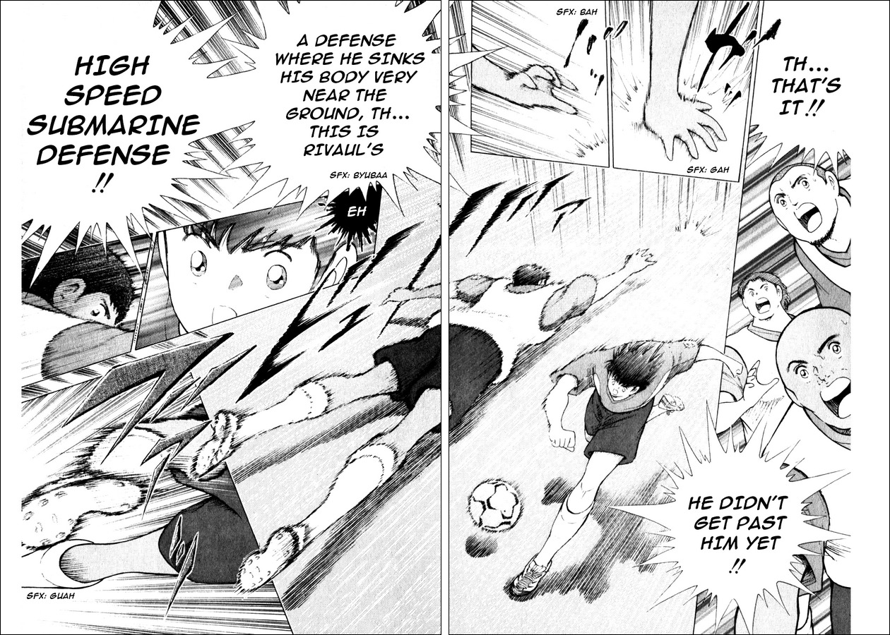 Captain Tsubasa Road to 2002 Chapter 12 page 9 - Chapter 12: Submarine Iron Wall