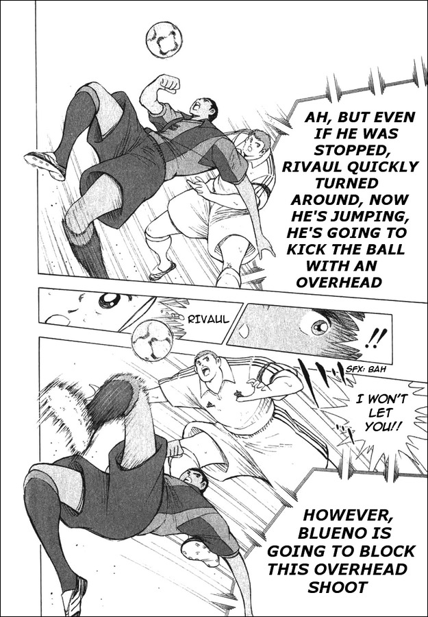 Captain Tsubasa Road to 2002 Chapter 120 page 10 - Chapter 120: Assault From The Sky!!