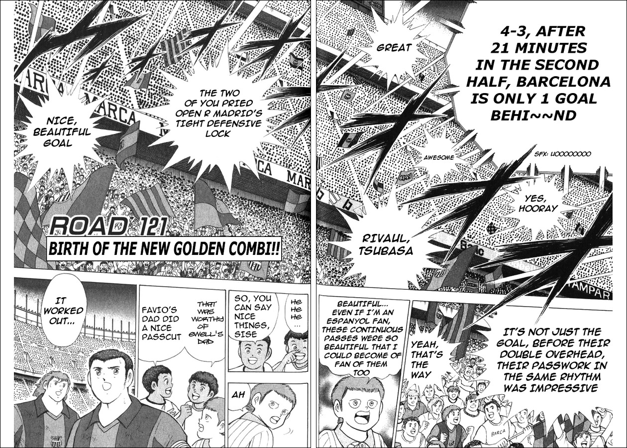 Captain Tsubasa Road to 2002 Chapter 121 page 2 - Chapter 121: Birth of the New Golden Combi