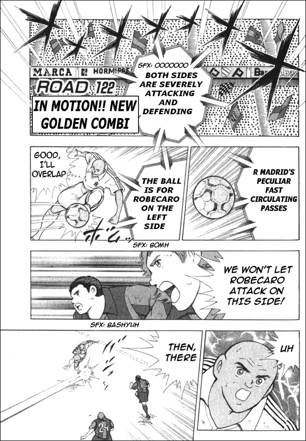 Captain Tsubasa Road to 2002 Chapter 122 page 1 - Chapter 122: In Motion!! New Golden Combi