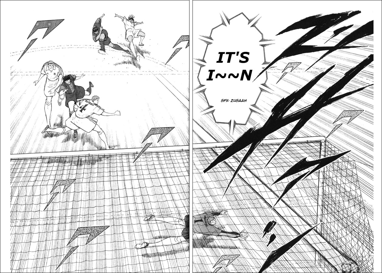 Captain Tsubasa Road to 2002 Chapter 124 page 10 - Chapter 124: Attack!!