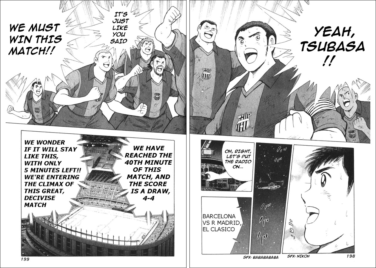 Captain Tsubasa Road to 2002 Chapter 128 page 10 - Chapter 128: Hot Night In Barcelona!!