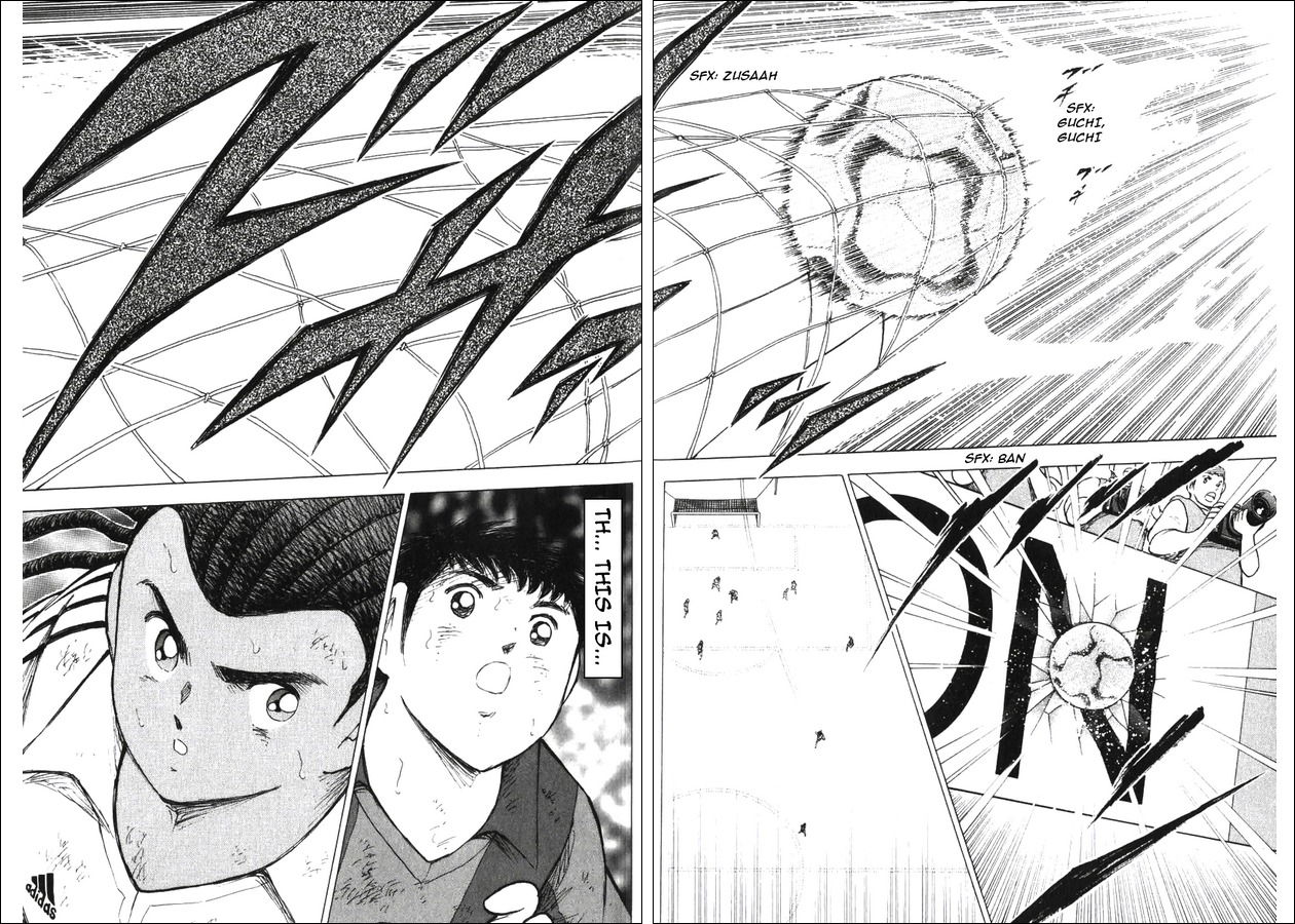 Captain Tsubasa Road to 2002 Chapter 130 page 7 - Chapter 130: Son Of God's Strength