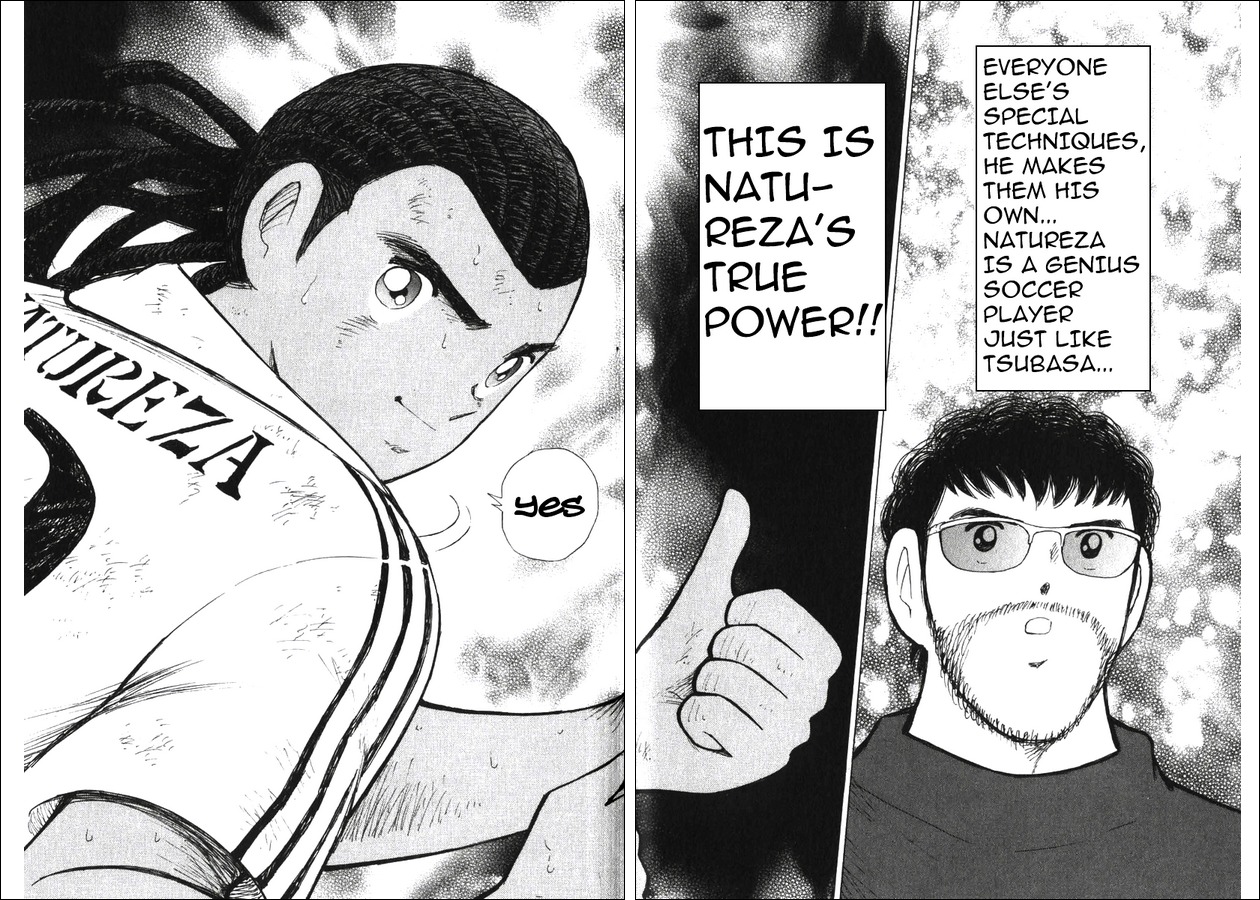 Captain Tsubasa Road to 2002 Chapter 130 page 9 - Chapter 130: Son Of God's Strength