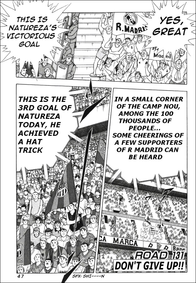 Captain Tsubasa Road to 2002 Chapter 131 page 1 - Chapter 131: Don't Give Up!!