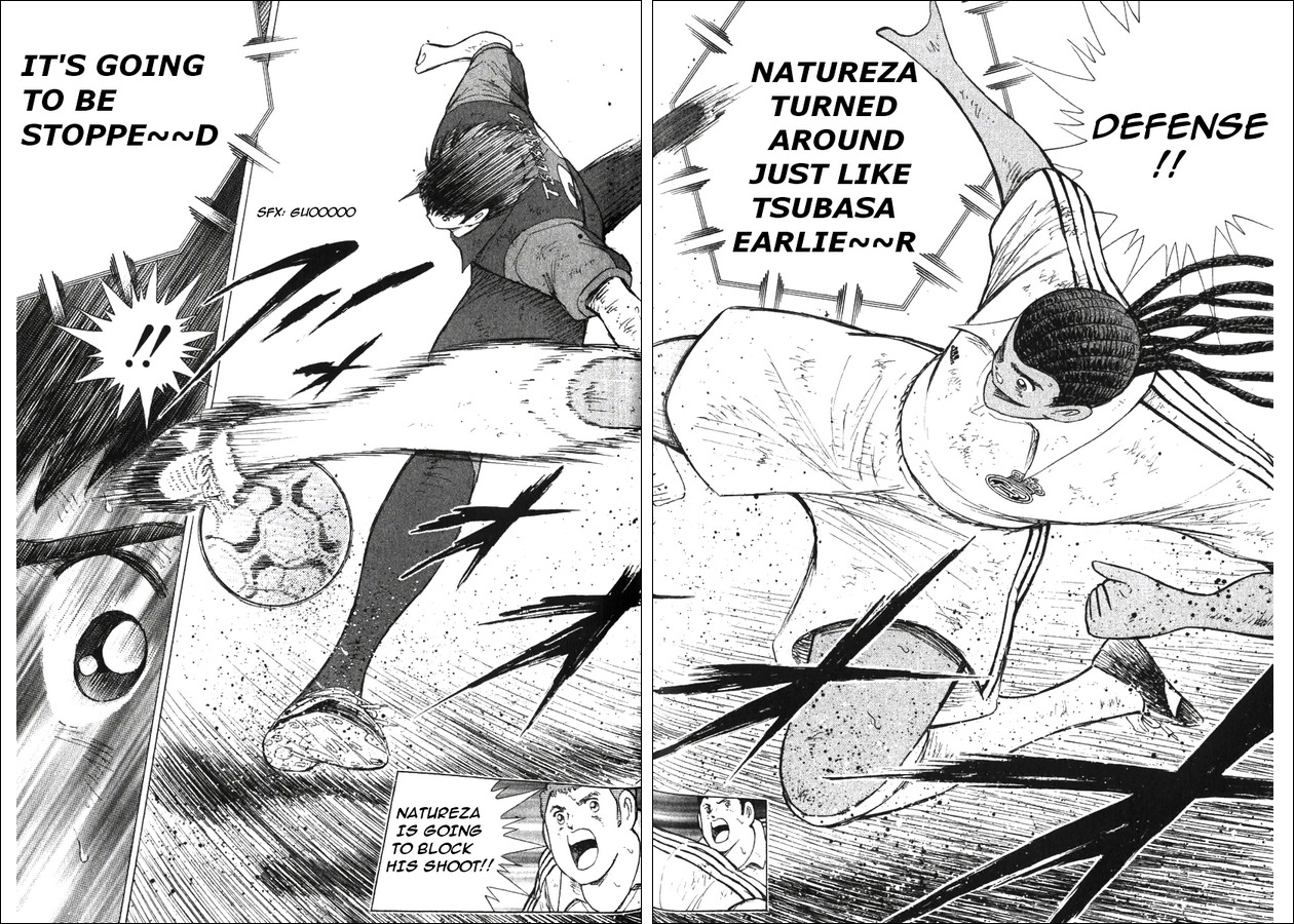 Captain Tsubasa Road to 2002 Chapter 133 page 13 - Chapter 133: Get Past Natureza!!