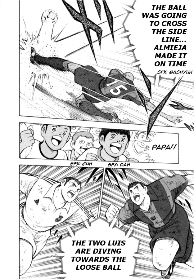 Captain Tsubasa Road to 2002 Chapter 136 page 4 - Chapter 136: Final Goal Is!!