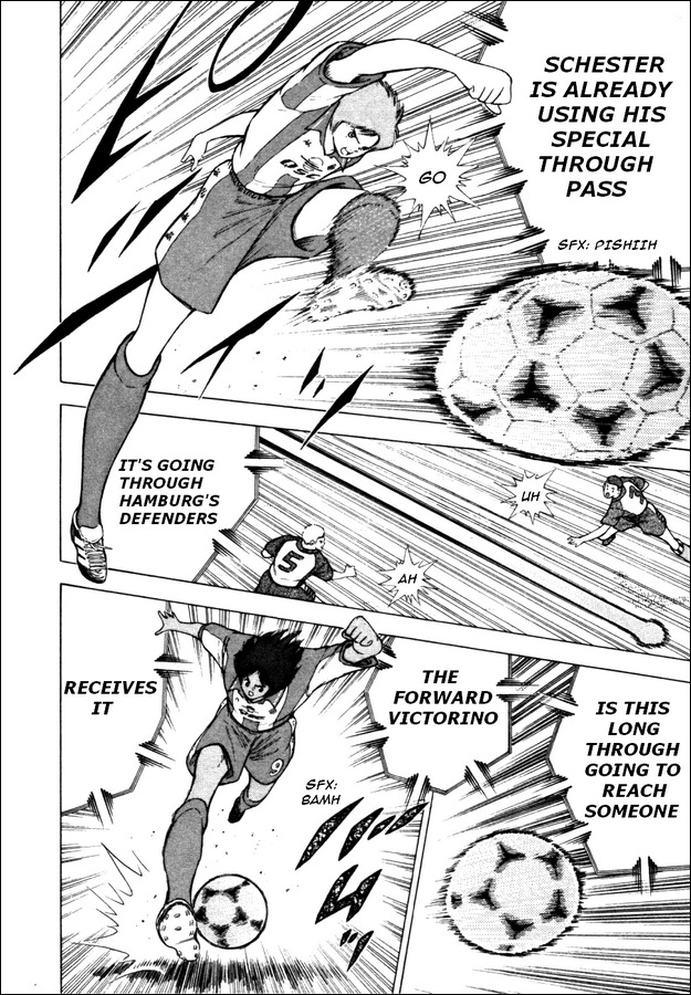 Captain Tsubasa Road to 2002 Chapter 14 page 4 - Chapter 14: Fierce Fight!! Bundesliga Opening Game
