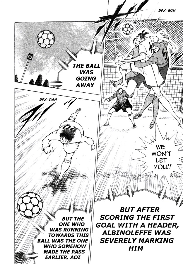 Captain Tsubasa Road to 2002 Chapter 144.4 page 11 - Chapter 144.4: Quattro - With Feelings!