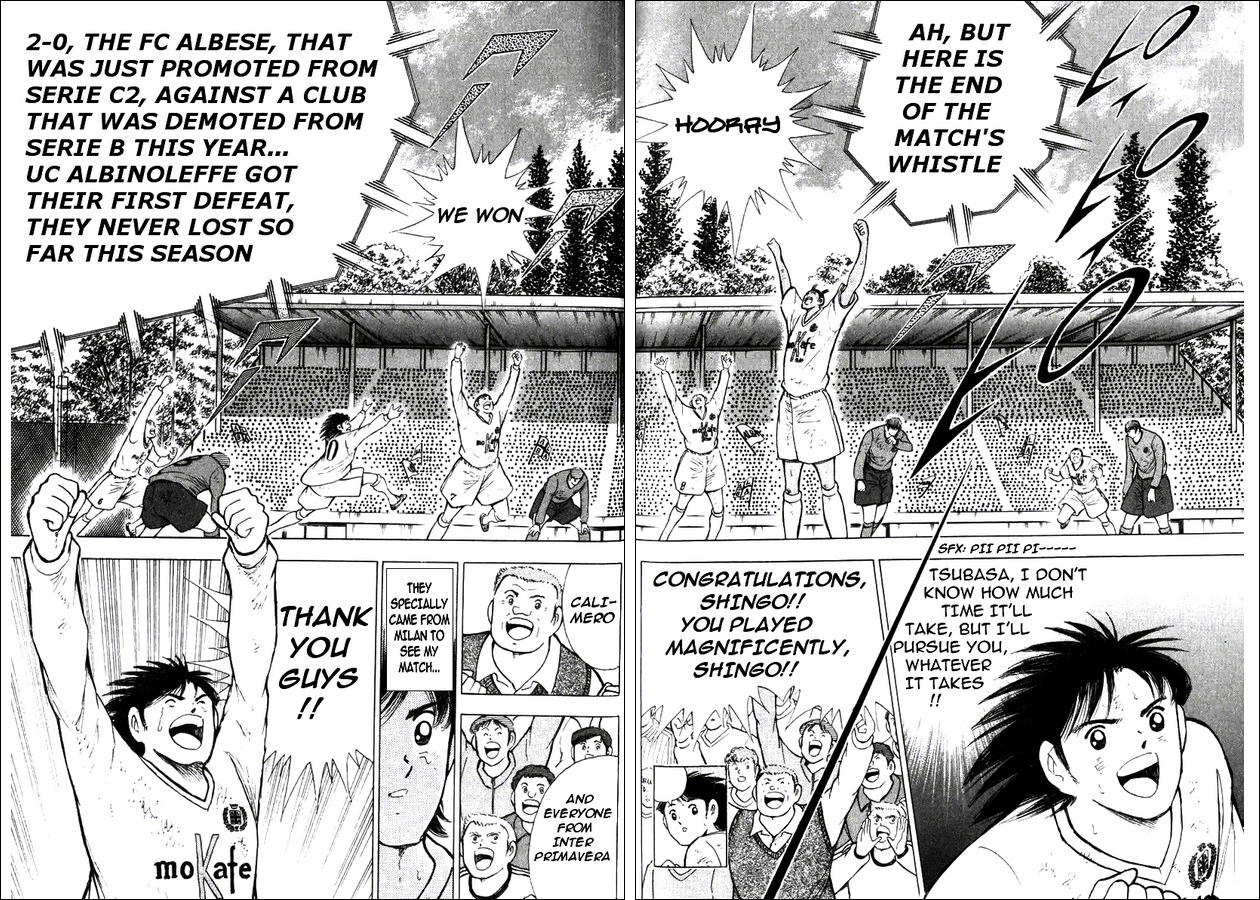 Captain Tsubasa Road to 2002 Chapter 144.4 page 13 - Chapter 144.4: Quattro - With Feelings!