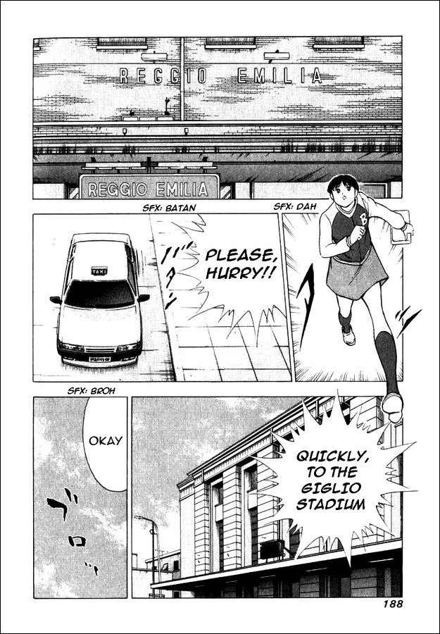 Captain Tsubasa Road to 2002 Chapter 144.4 page 8 - Chapter 144.4: Quattro - With Feelings!