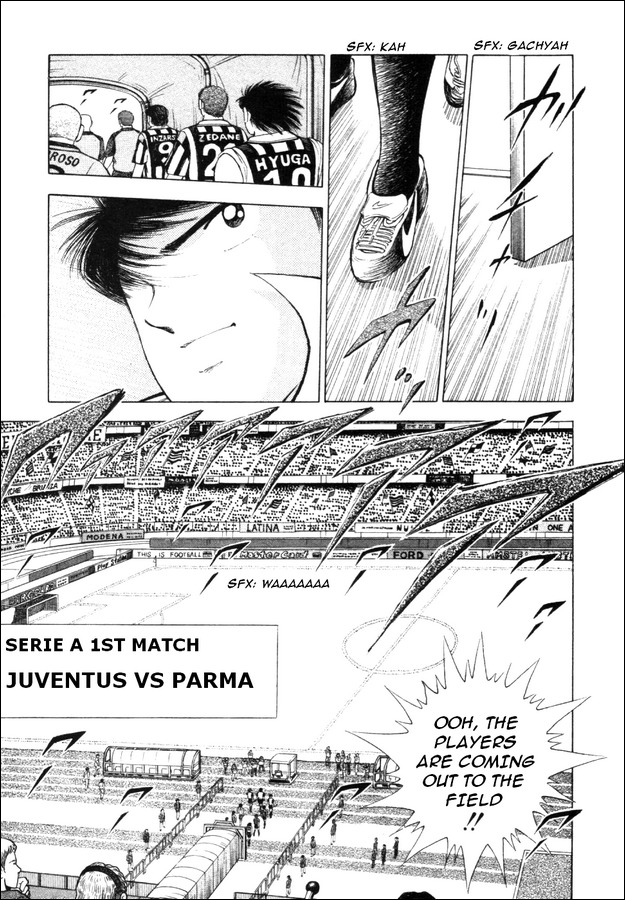Captain Tsubasa Road to 2002 Chapter 20 page 13 - Chapter 20: Serie A Debut