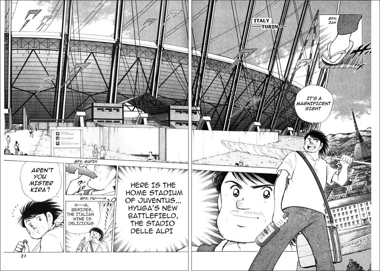 Captain Tsubasa Road to 2002 Chapter 20 page 3 - Chapter 20: Serie A Debut