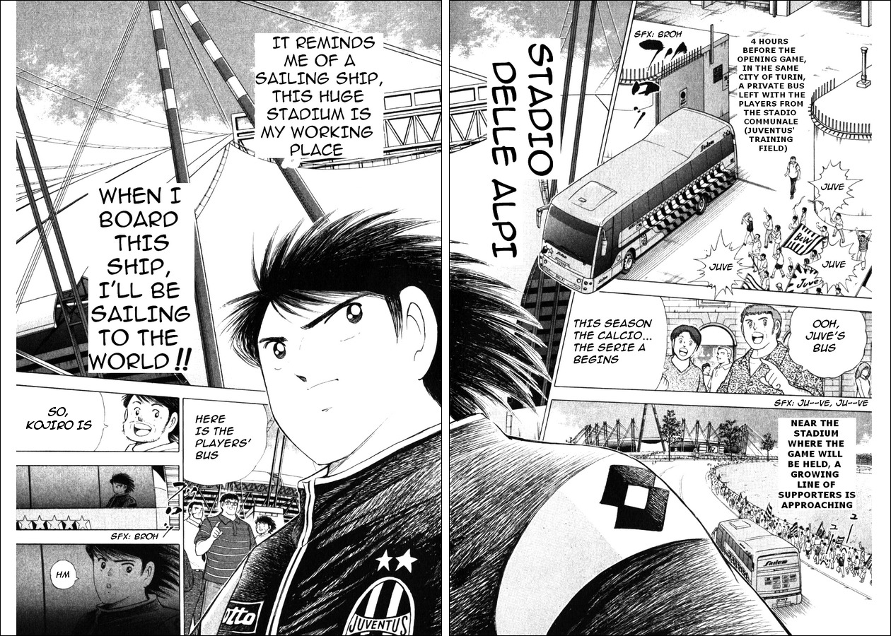 Captain Tsubasa Road to 2002 Chapter 20 page 6 - Chapter 20: Serie A Debut
