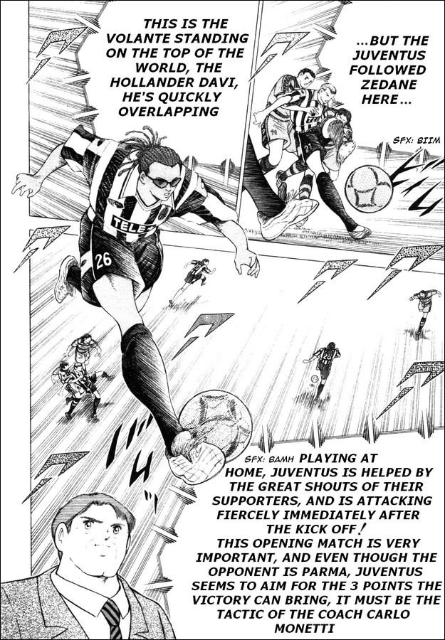 Captain Tsubasa Road to 2002 Chapter 21 page 11 - Chapter 21: Pry Open the Catenaccio!!