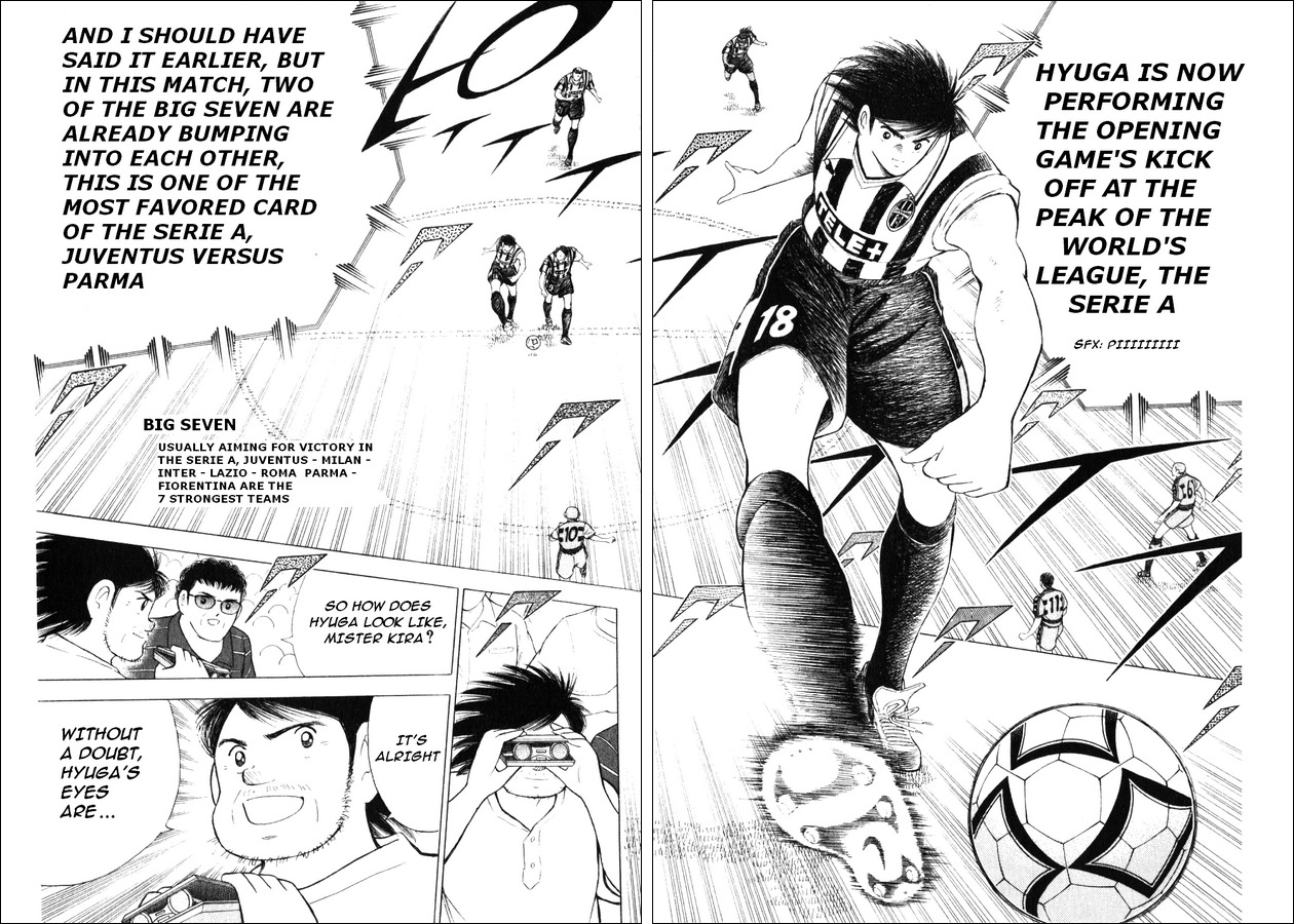 Captain Tsubasa Road to 2002 Chapter 21 page 8 - Chapter 21: Pry Open the Catenaccio!!
