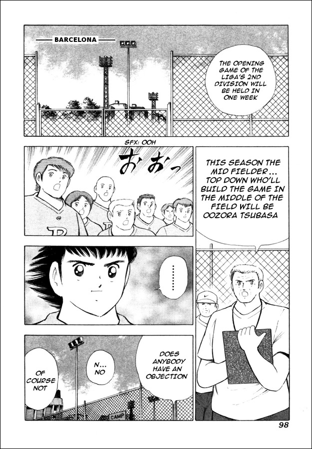 Captain Tsubasa Road to 2002 Chapter 23 page 11 - Chapter 23: The Best Pass, the Best Shoot
