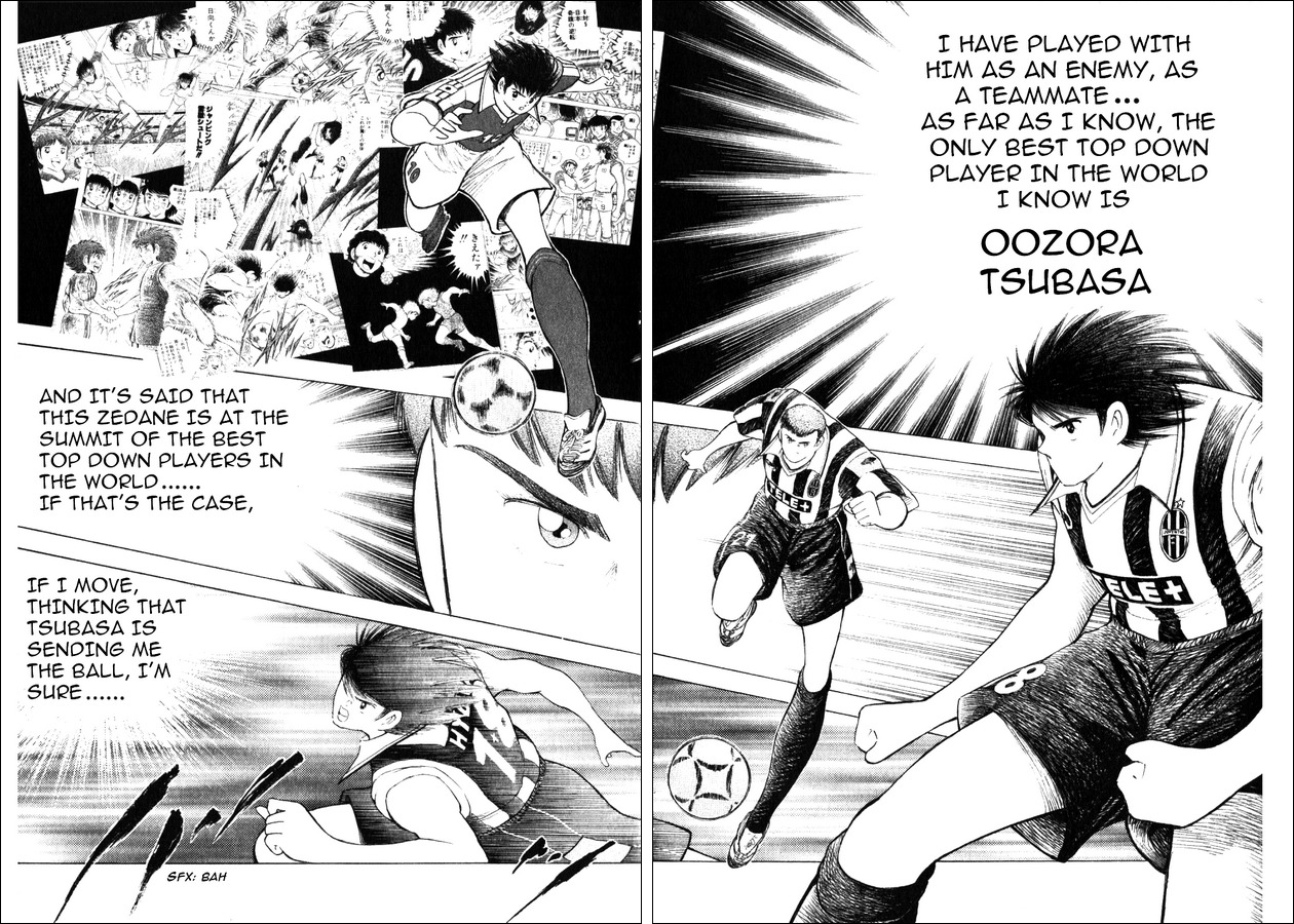 Captain Tsubasa Road to 2002 Chapter 23 page 13 - Chapter 23: The Best Pass, the Best Shoot