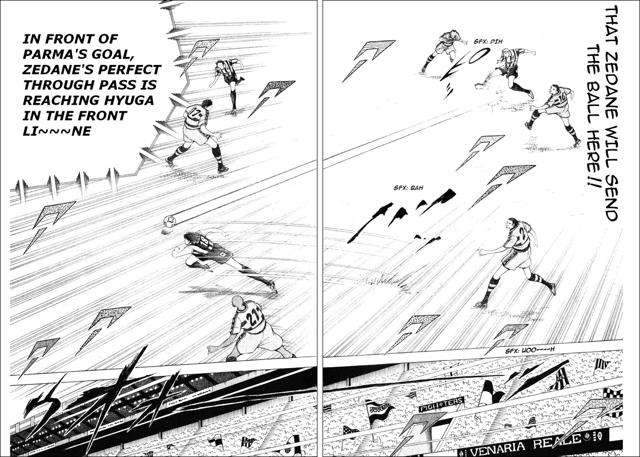 Captain Tsubasa Road to 2002 Chapter 23 page 14 - Chapter 23: The Best Pass, the Best Shoot