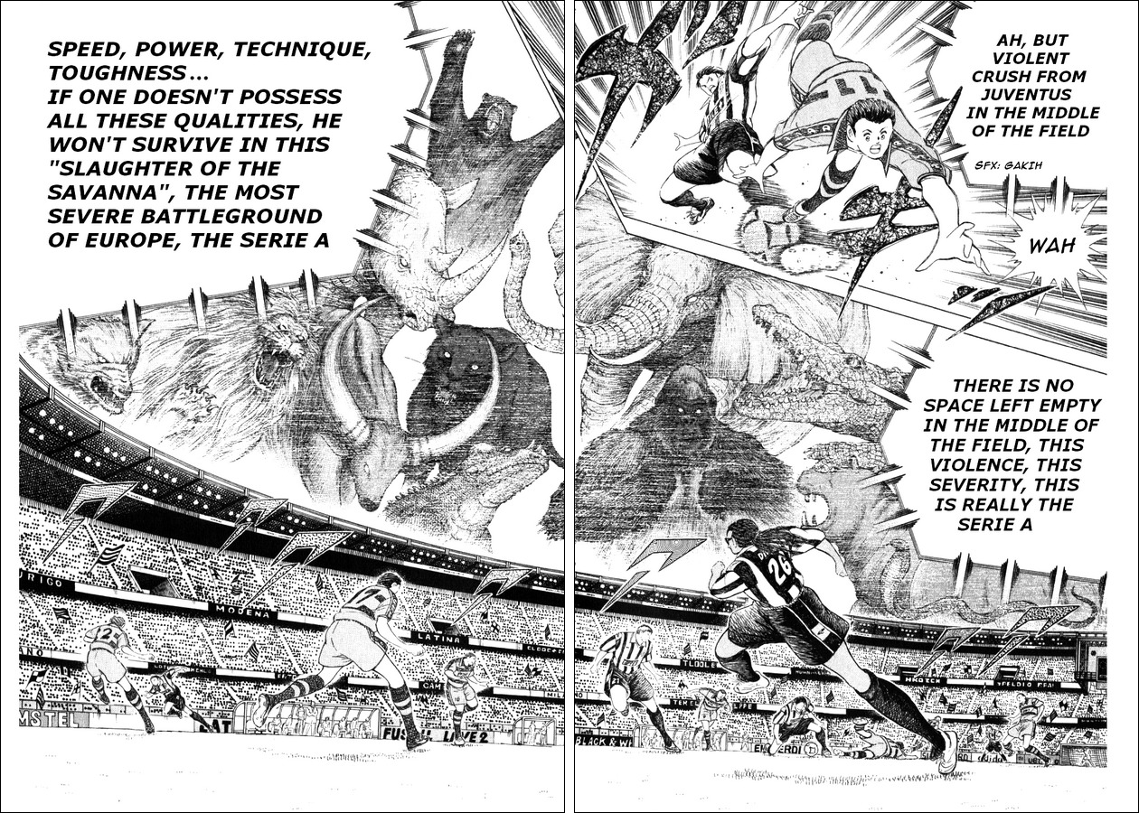 Captain Tsubasa Road to 2002 Chapter 23 page 6 - Chapter 23: The Best Pass, the Best Shoot